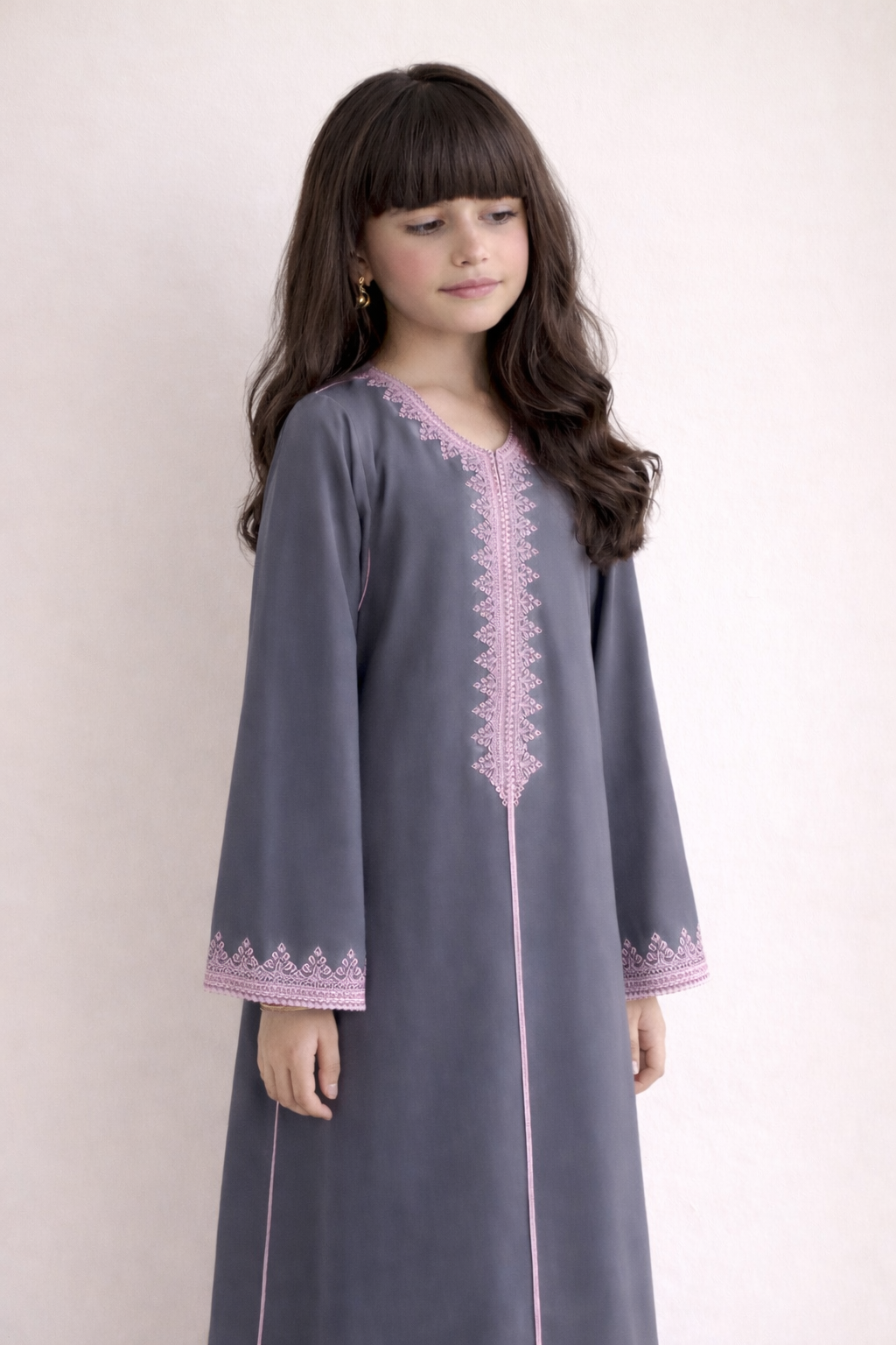 COMFI Elegant Moroccan Jalabiya – Handmade Luxury Modest Wear