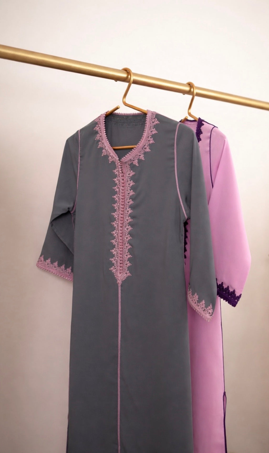 COMFI Elegant Moroccan Jalabiya – Handmade Luxury Modest Wear