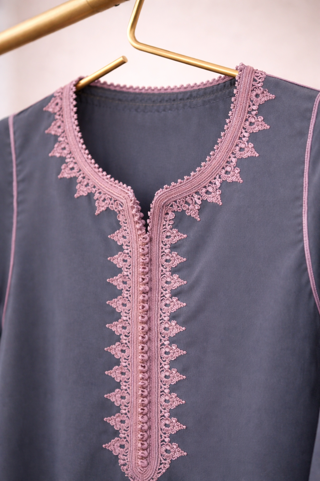 COMFI Elegant Moroccan Jalabiya – Handmade Luxury Modest Wear