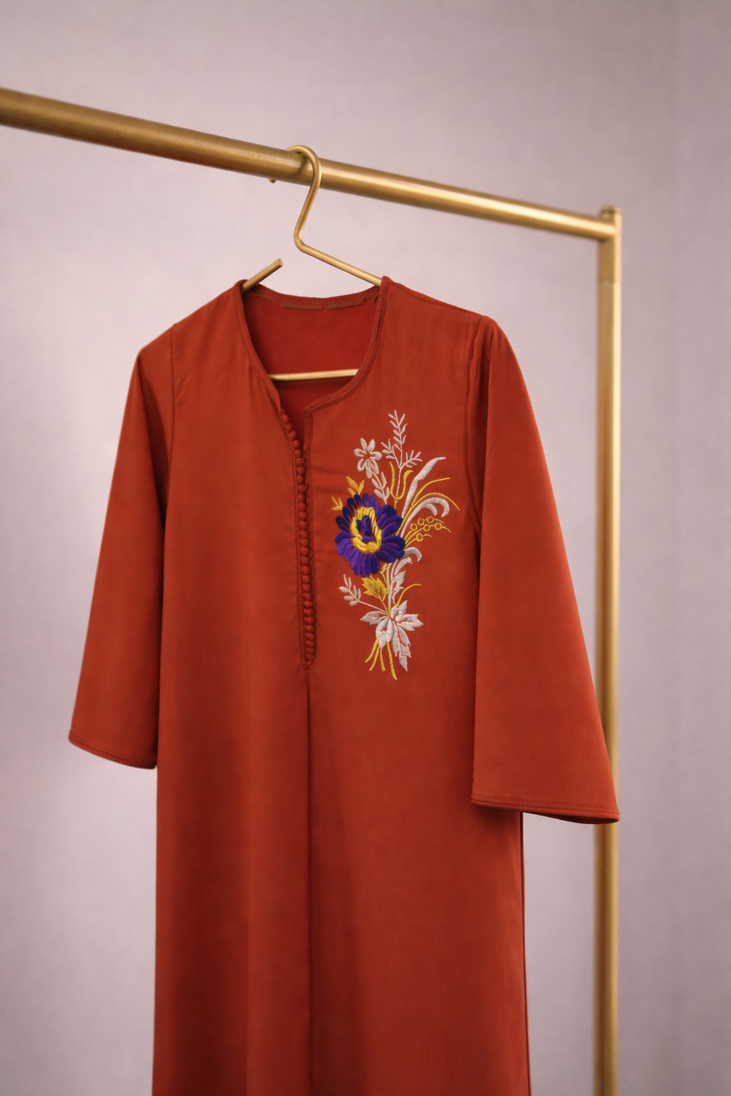 COMFI Elegant Moroccan Jalabiya – Handmade Luxury Modest Kids Wear