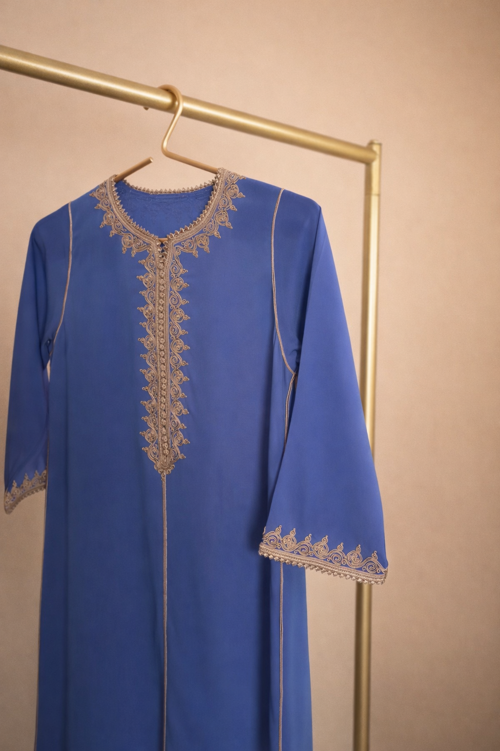 COMFI Elegant Moroccan Jalabiya – Handmade Luxury Modest Wear