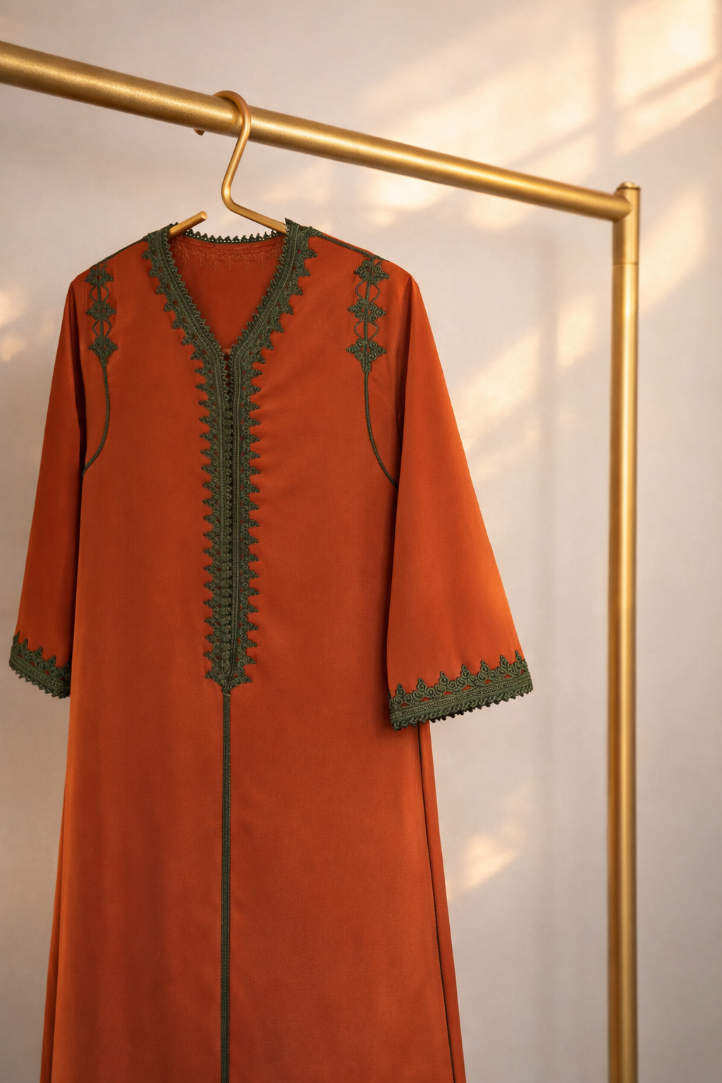 COMFI Elegant Moroccan Jalabiya – Handmade Luxury Modest Wear