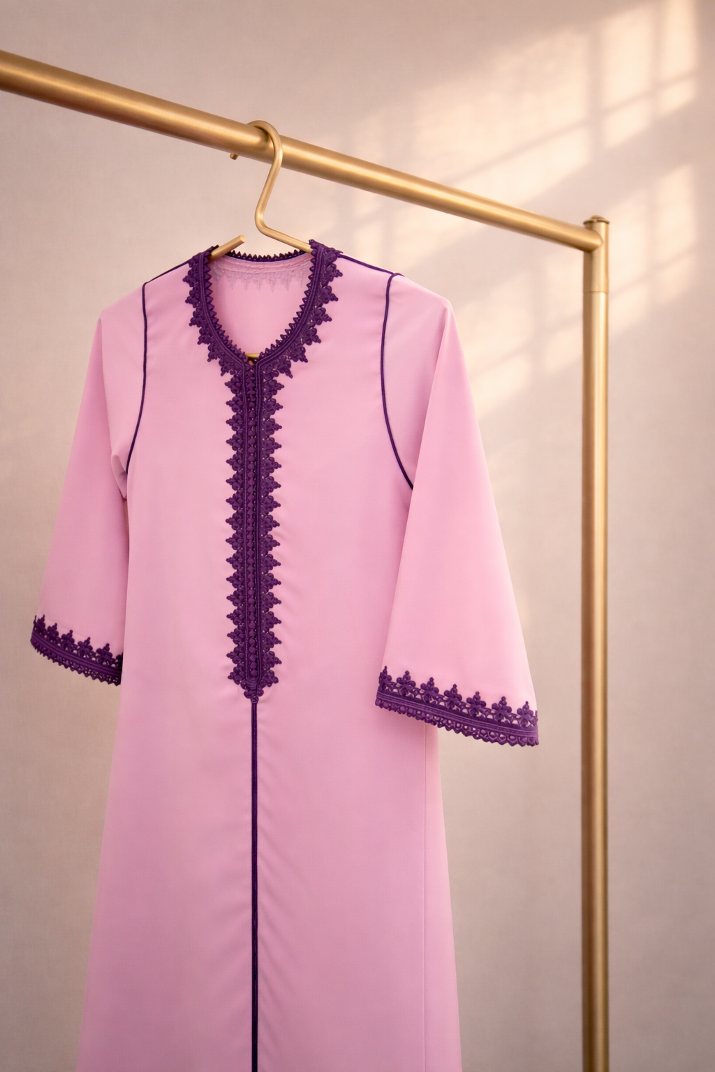 COMFI Elegant Moroccan Jalabiya – Handmade Luxury Modest Wear