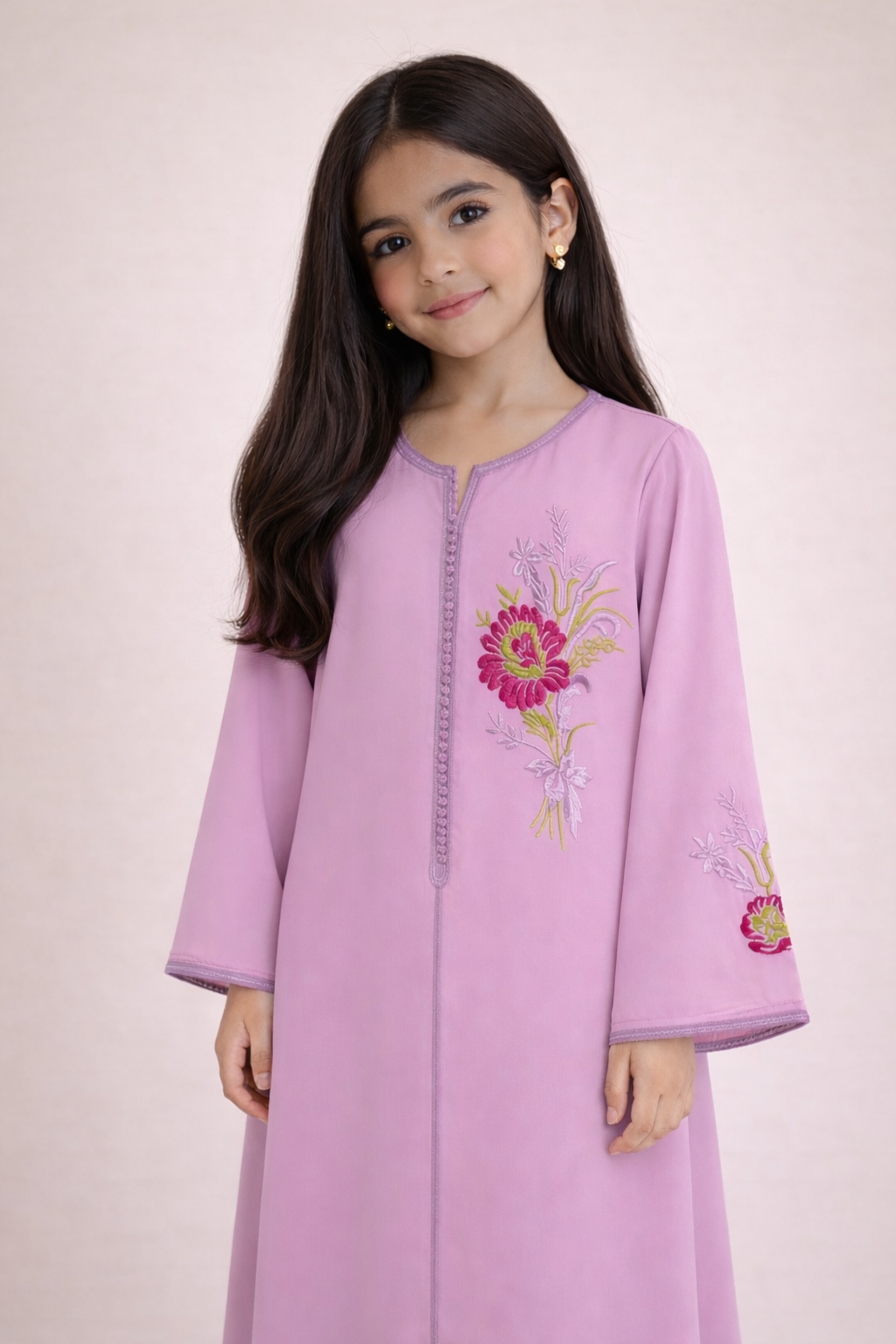 COMFI Elegant Moroccan Jalabiya – Handmade Luxury Modest Kids Wear
